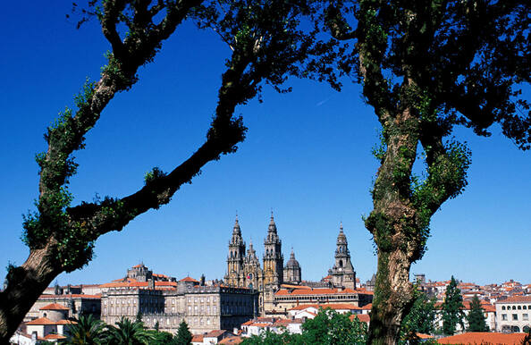 Ciudad vieja de Santiago de Compostela